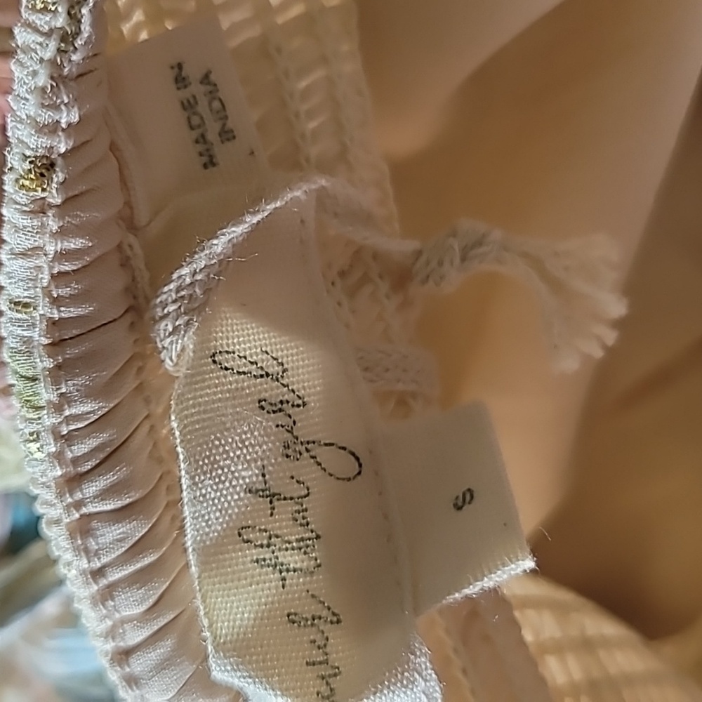 Anthropologie Forever That Girl V-Neck Lurex Mini Dress - Picture 14 of 14